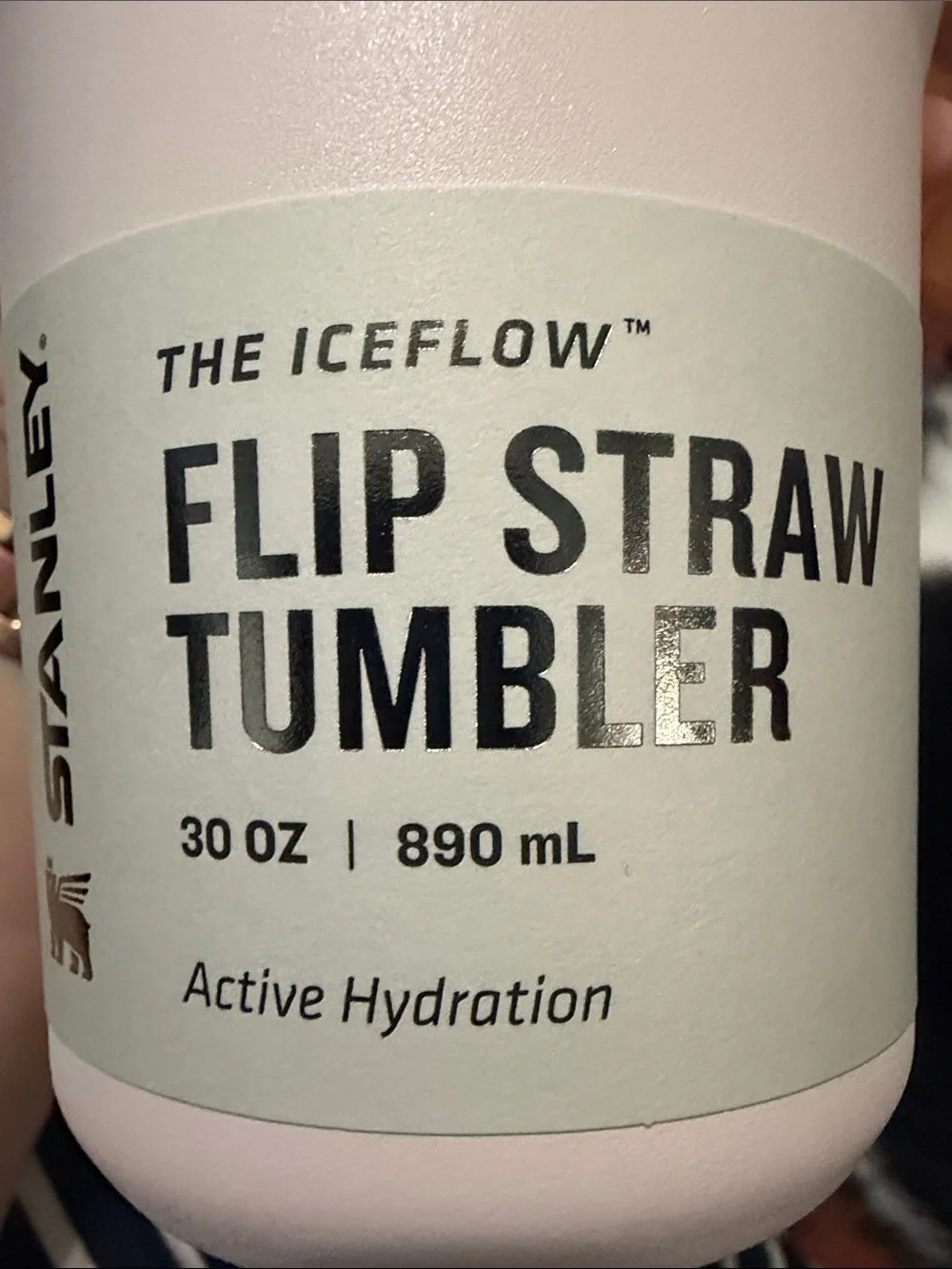 Stanley Rose Quartz Flip Straw Tumbler - Picture 5 of 6